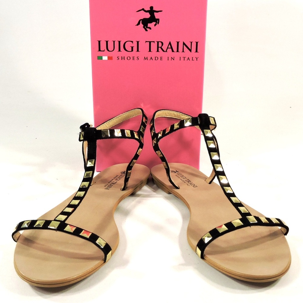 LUIGI TRAINI🇮🇹WOMEN'S FLAT COMFORT SANDALS - Picture 5 of 5
